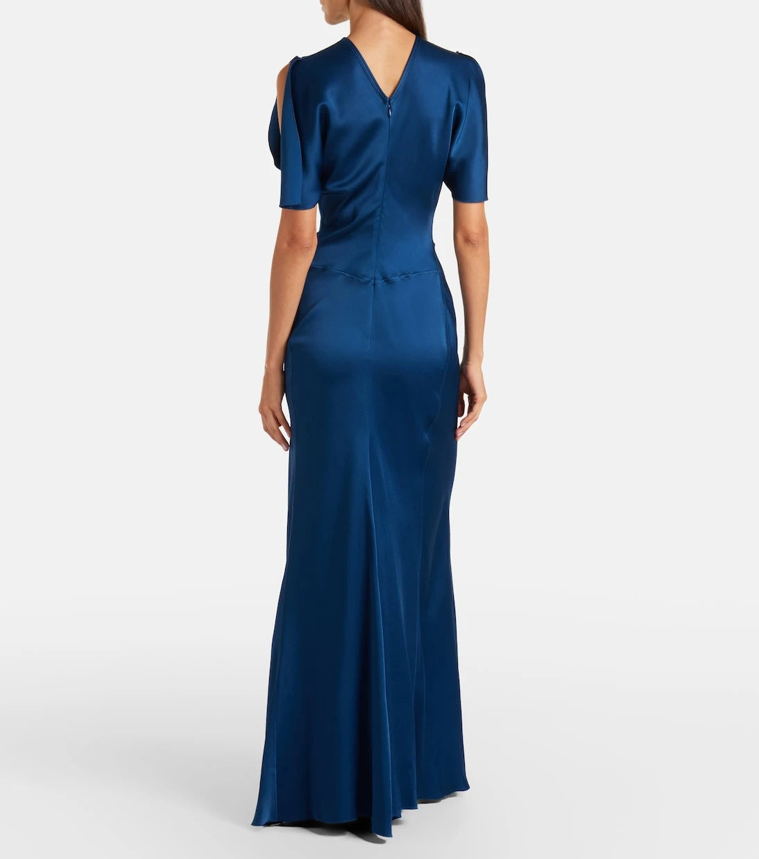 Victoria Beckham - Isabella gathered satin gown