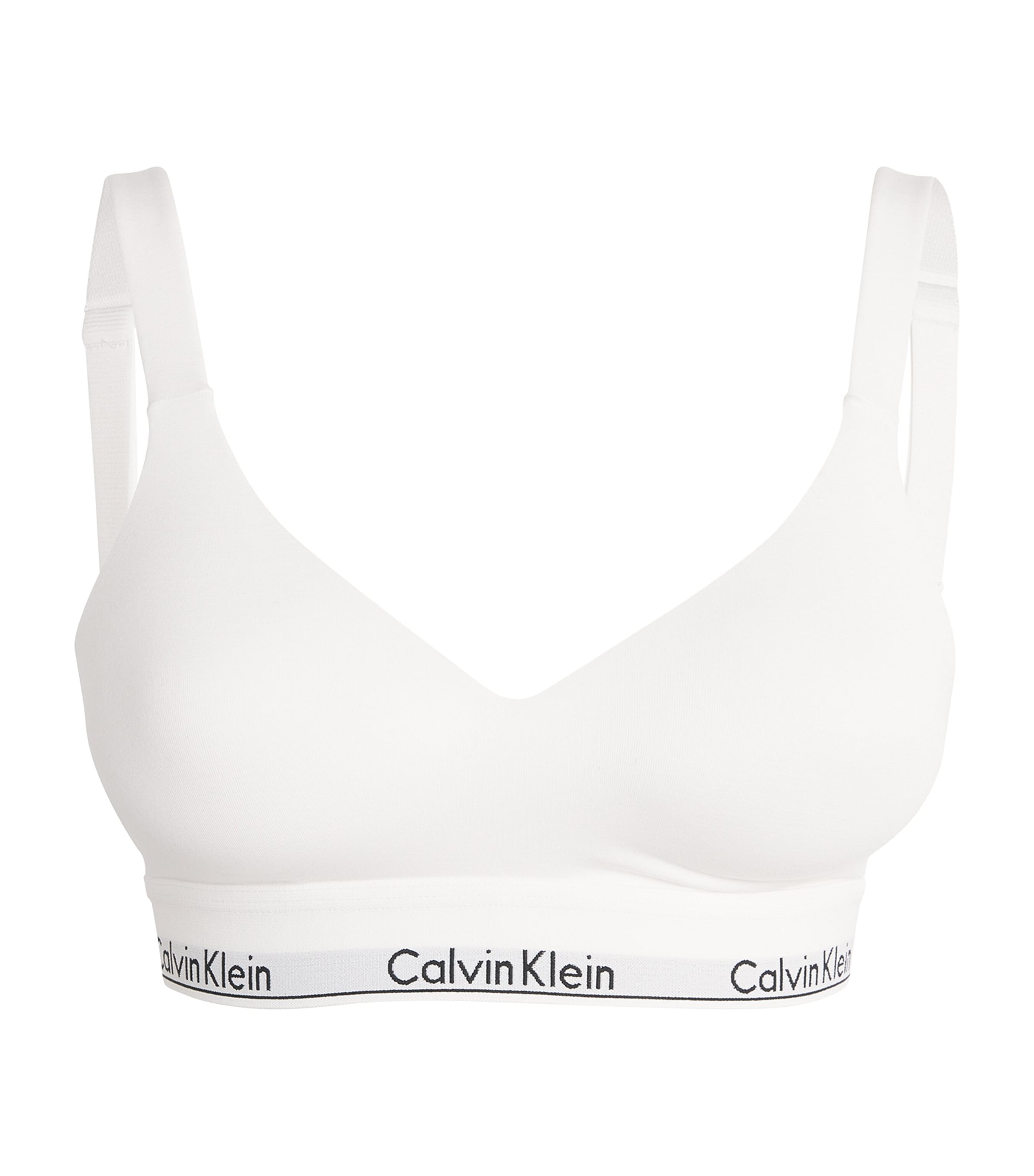 Calvin Klein White Logo Lift Bralette