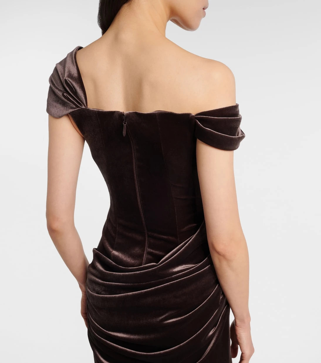 Alex Perry - Draped velvet gown