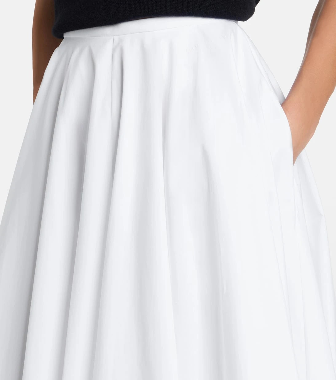 Givenchy - Cotton midi skirt