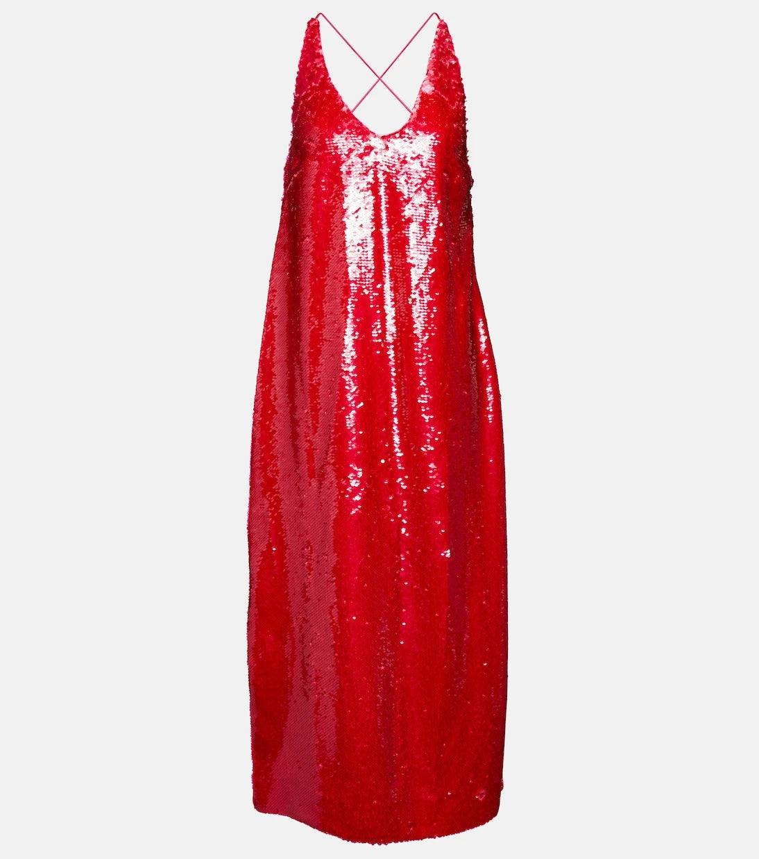 Ganni - Sequined midi dress