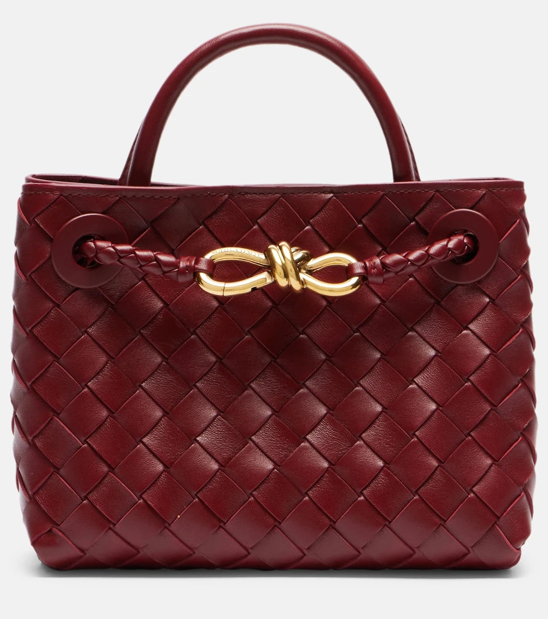Bottega Veneta - Andiamo Mini leather top-handle bag