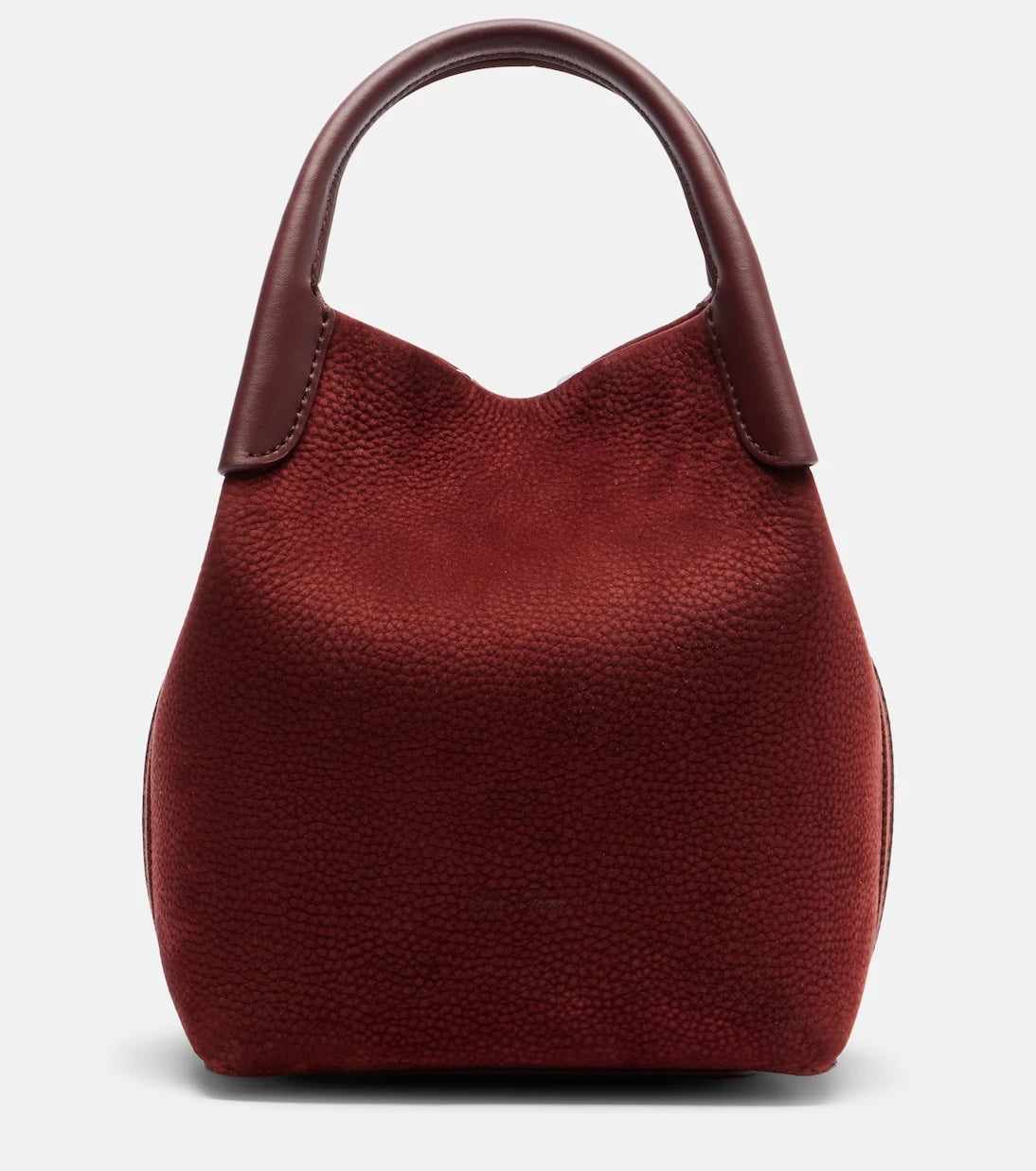 Loro Piana - Bale Small leather top-handle bag