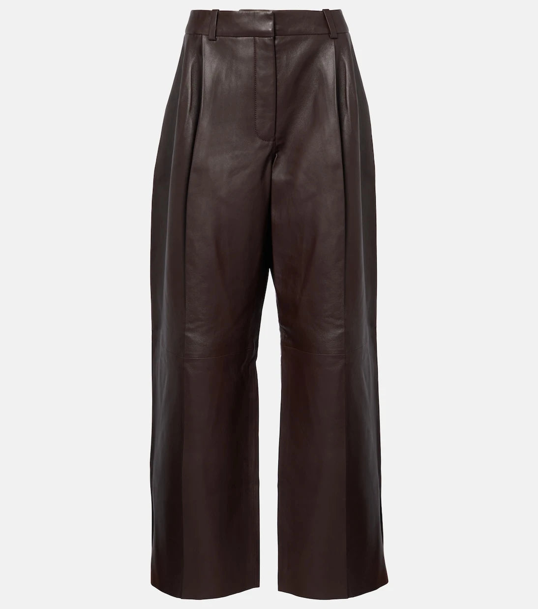 Zimmermann - Illustration leather wide-leg pants