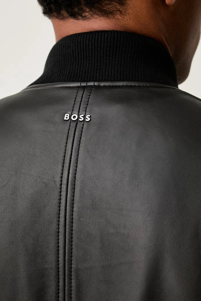 BOSS Orange erkek deri ceket Jokans