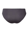 Hanro Black Cotton Seamless Midi Briefs