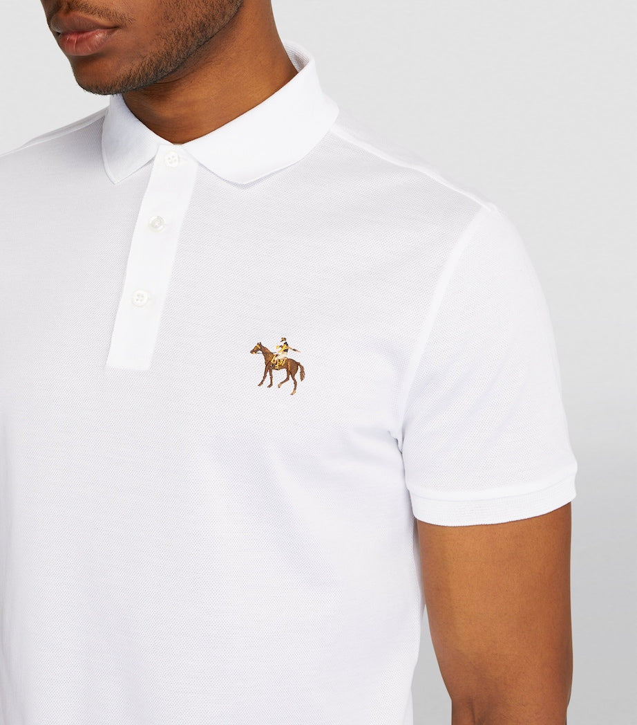 Ralph Lauren Purple Label Cotton Logo Polo Shirt