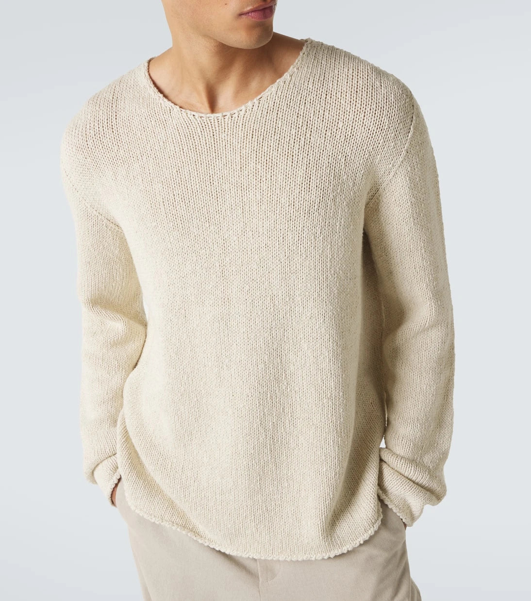 The Row - Clarkin cotton and linen sweater