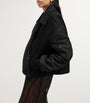 AllSaints Black Wool-Blend Orla Jacket