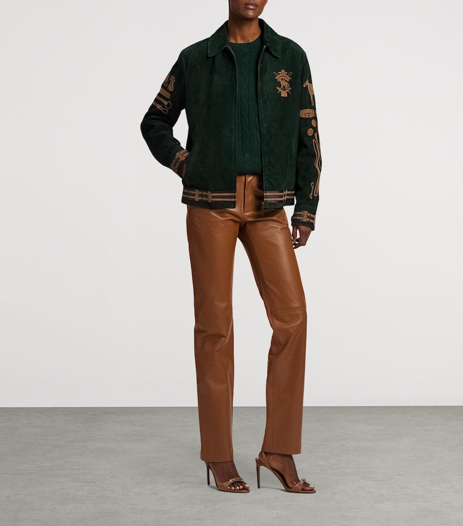 Lamb Suede Work Jacket