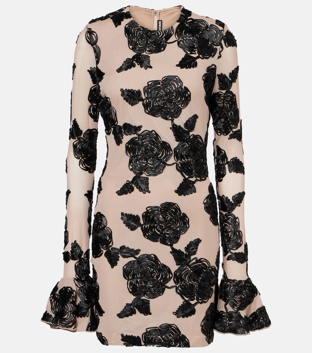 Rotate - Floral mesh minidress