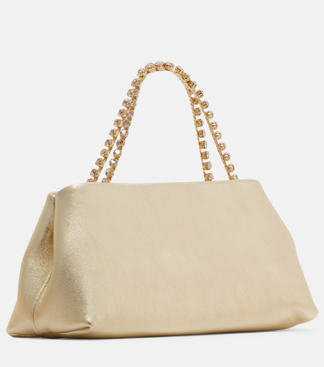 أكوازورا - حقيبة يد علوية صغيرة "تيمبتيشن" من الجلد