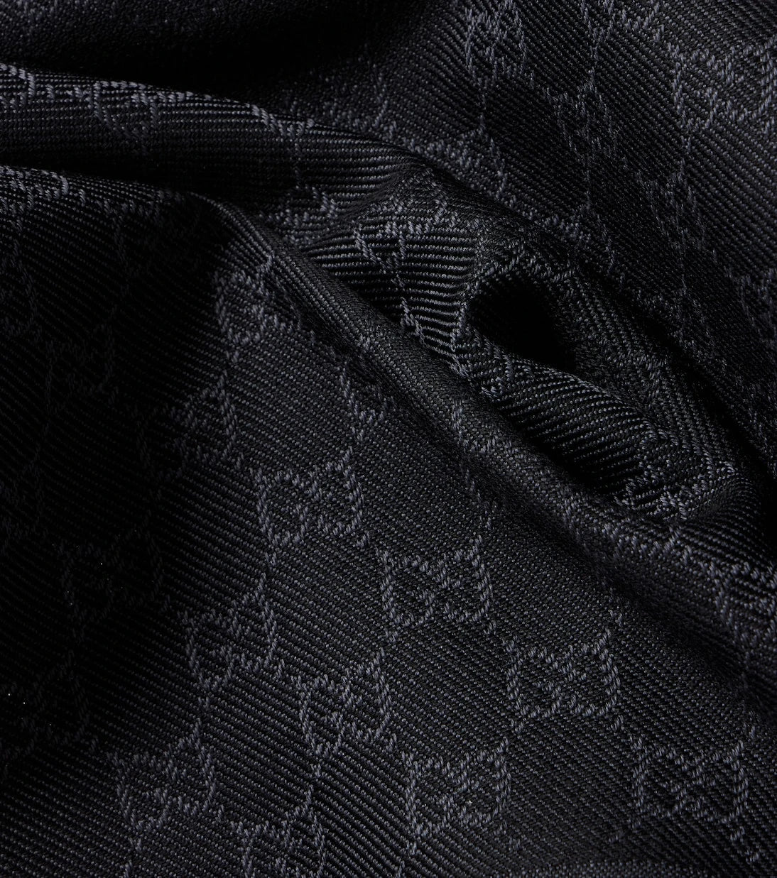 Gucci - GG wool jacquard scarf