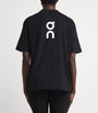 Black Organic Cotton Club Logo T-Shirt