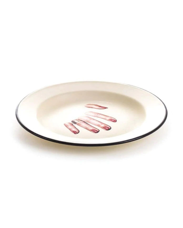 Seletti x Toiletpaper 26 cm Düz Tabak