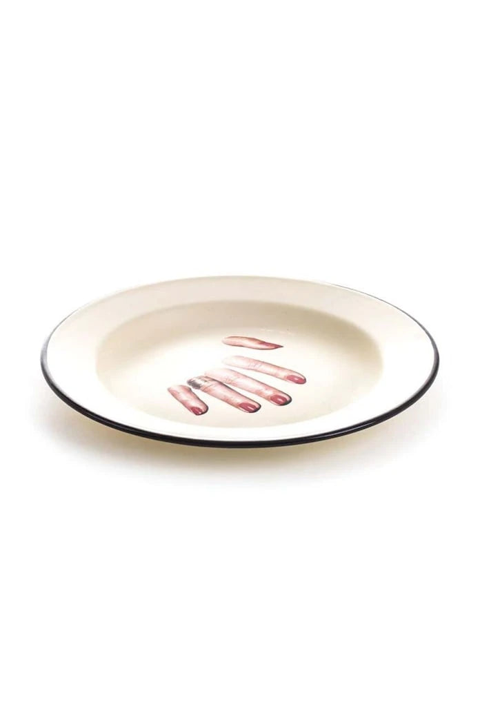 Плоска чиния Seletti x Toiletpaper 26 cm