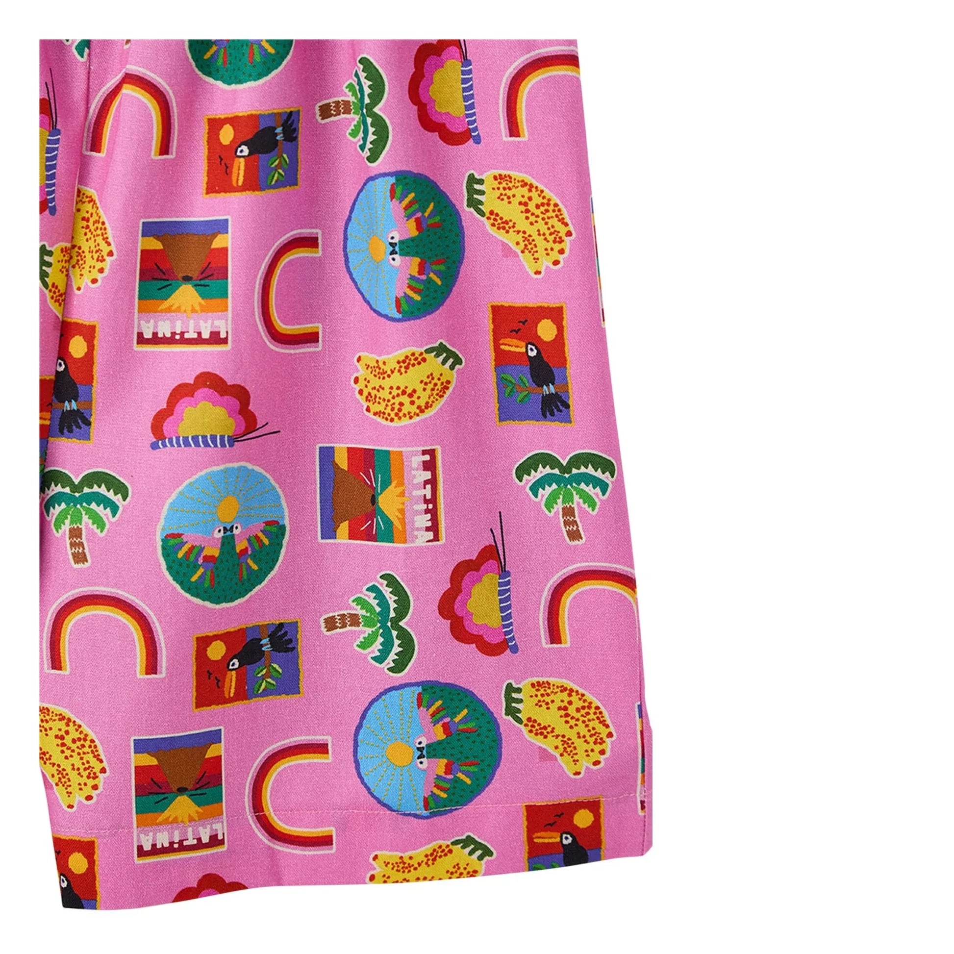 Fabula - Rainbow overalls | Pink