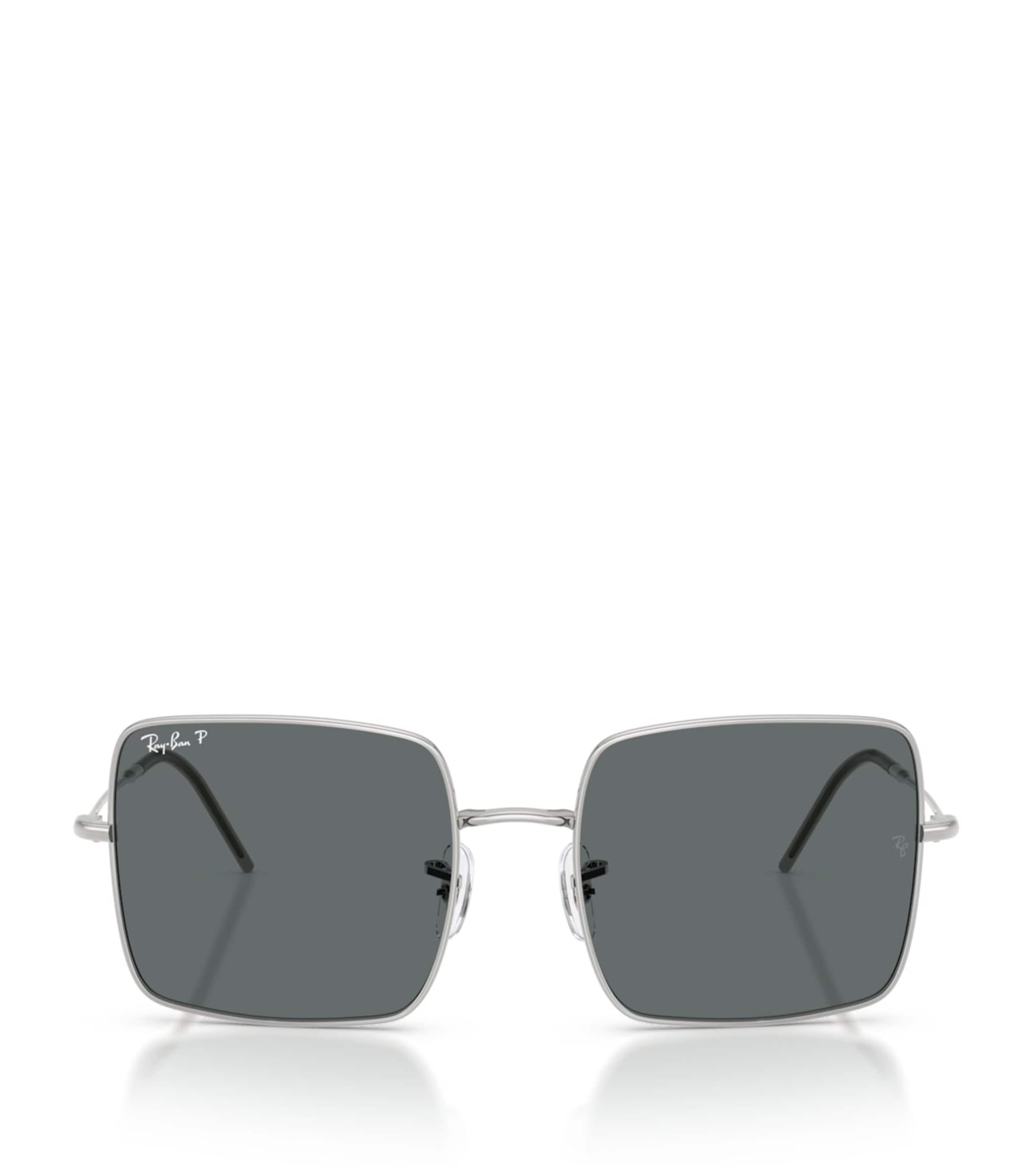 Ray-Ban Silver RBR0104S Square 1971 Reverse Sunglasses