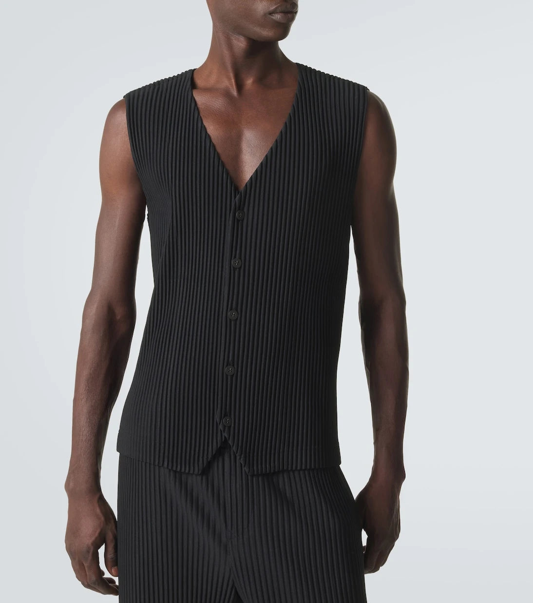 Homme Plissé Issey Miyake - Basics pleated vest