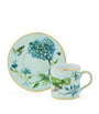 Aquazzura Secret Garden Coffee Cup and Saucer