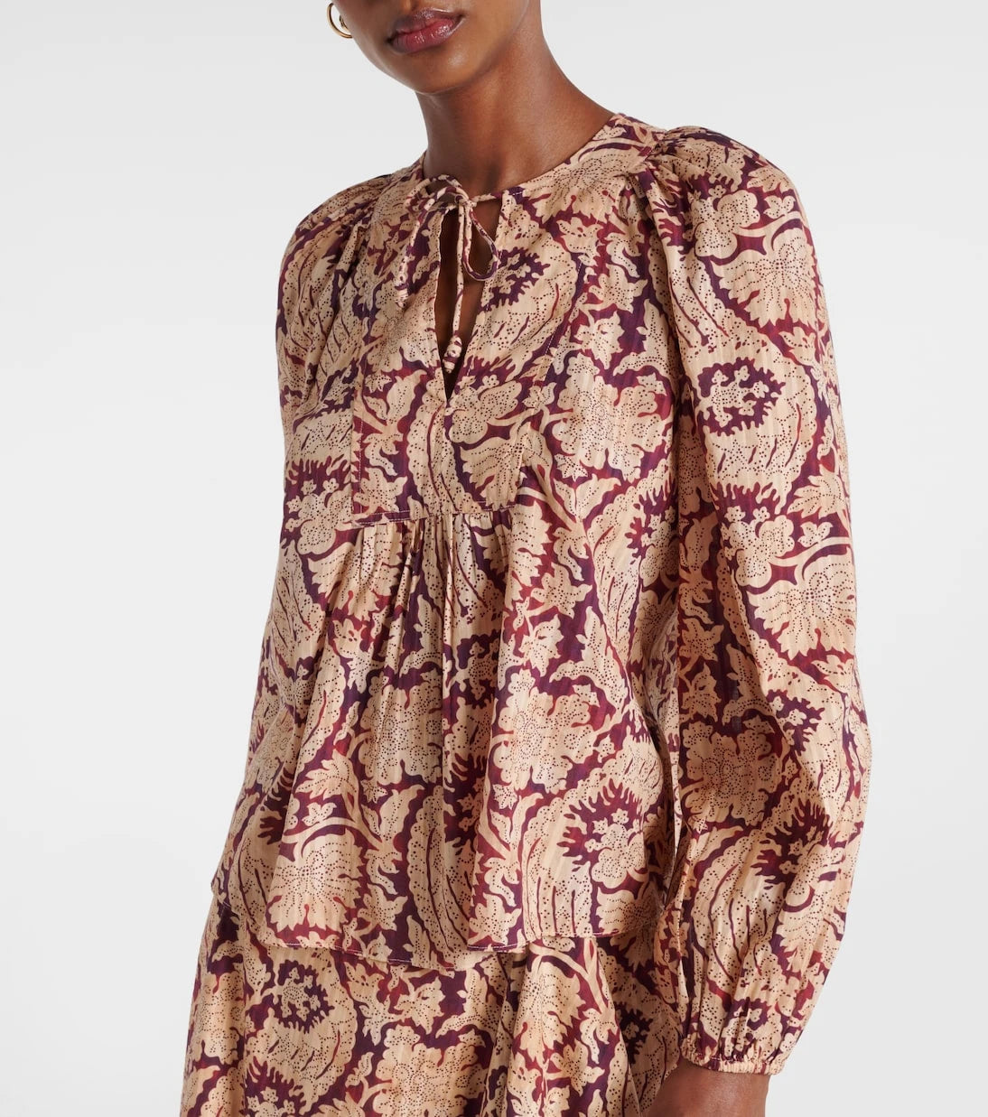 Ulla Johnson - Brea printed cotton-blend blouse