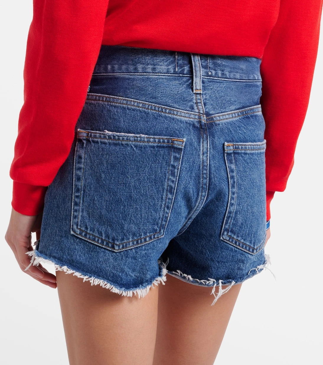 Agolde - Ridley denim shorts