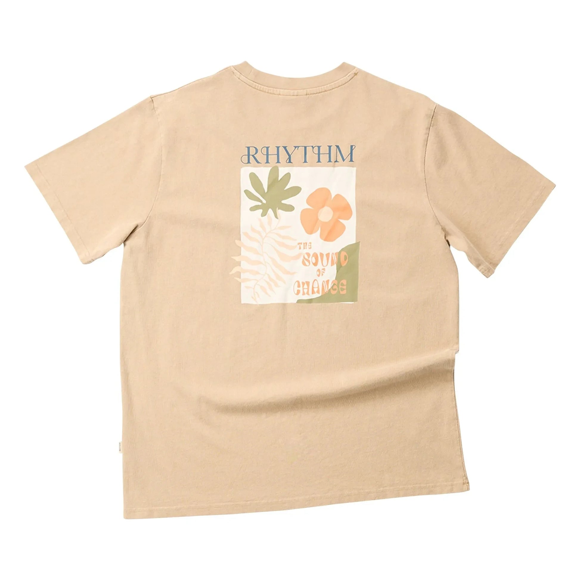 Rhythm - Botanical Vintage T-shirt | Dark Beige