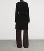 Burberry Black Wool Reversible Car Coat