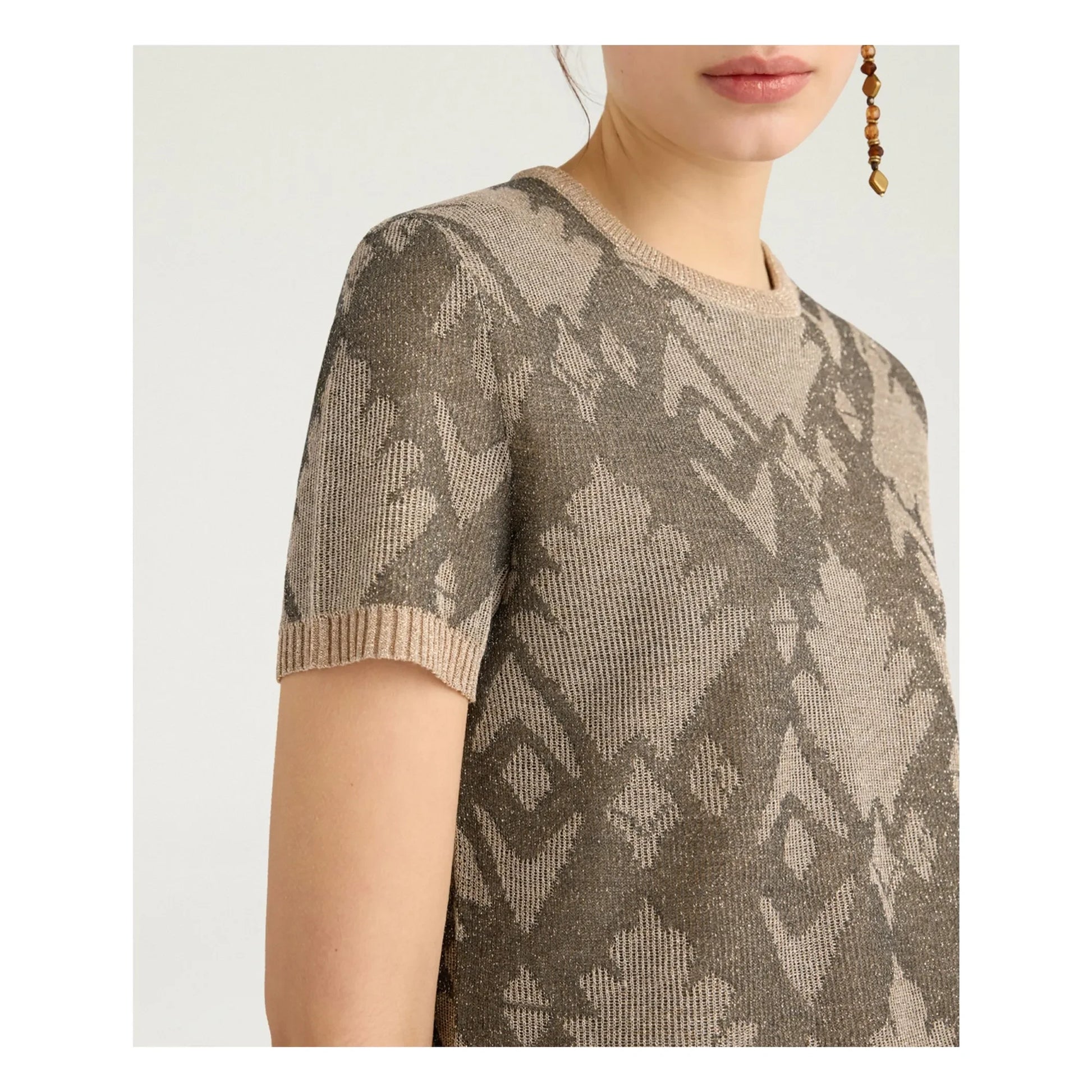 Momoni - Top Bruma | Khaki