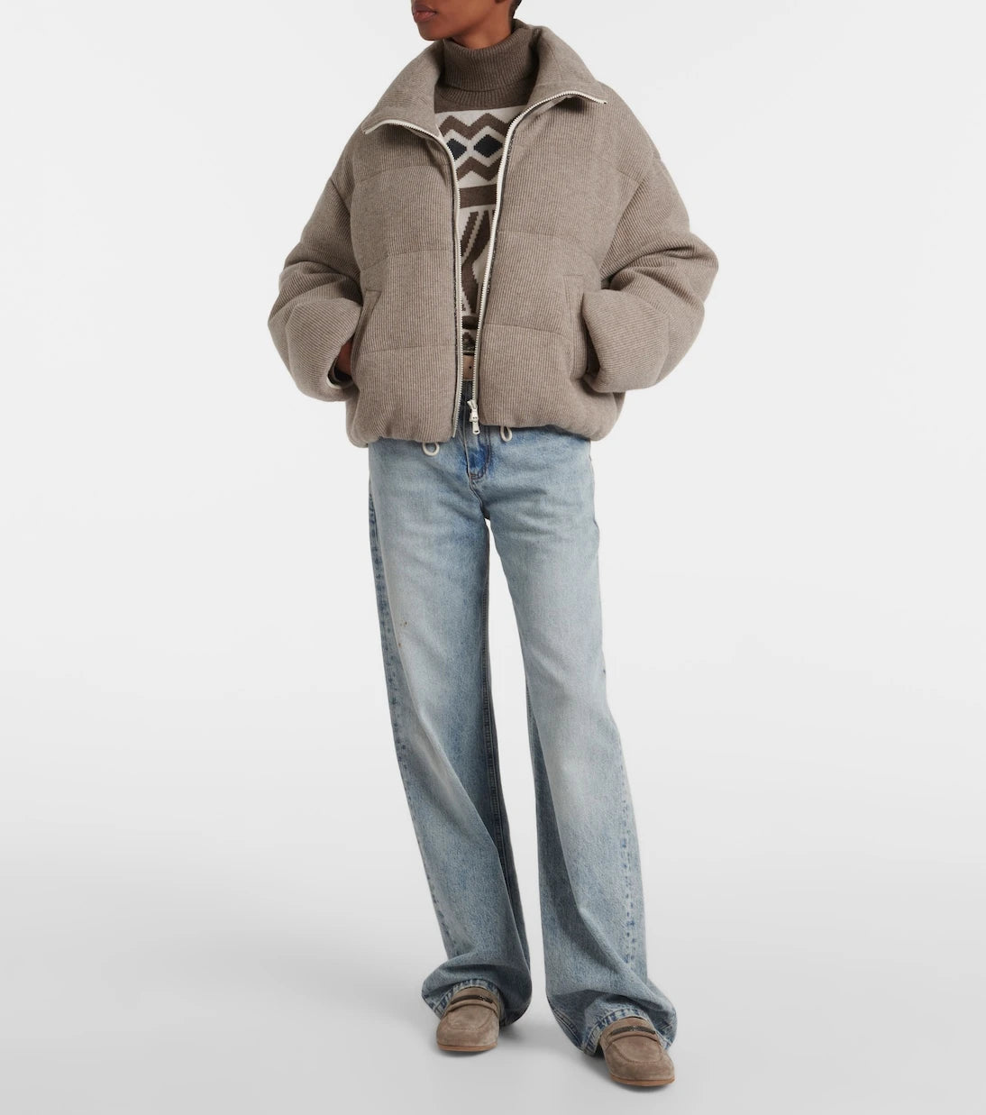 Brunello Cucinelli - Cashmere down jacket
