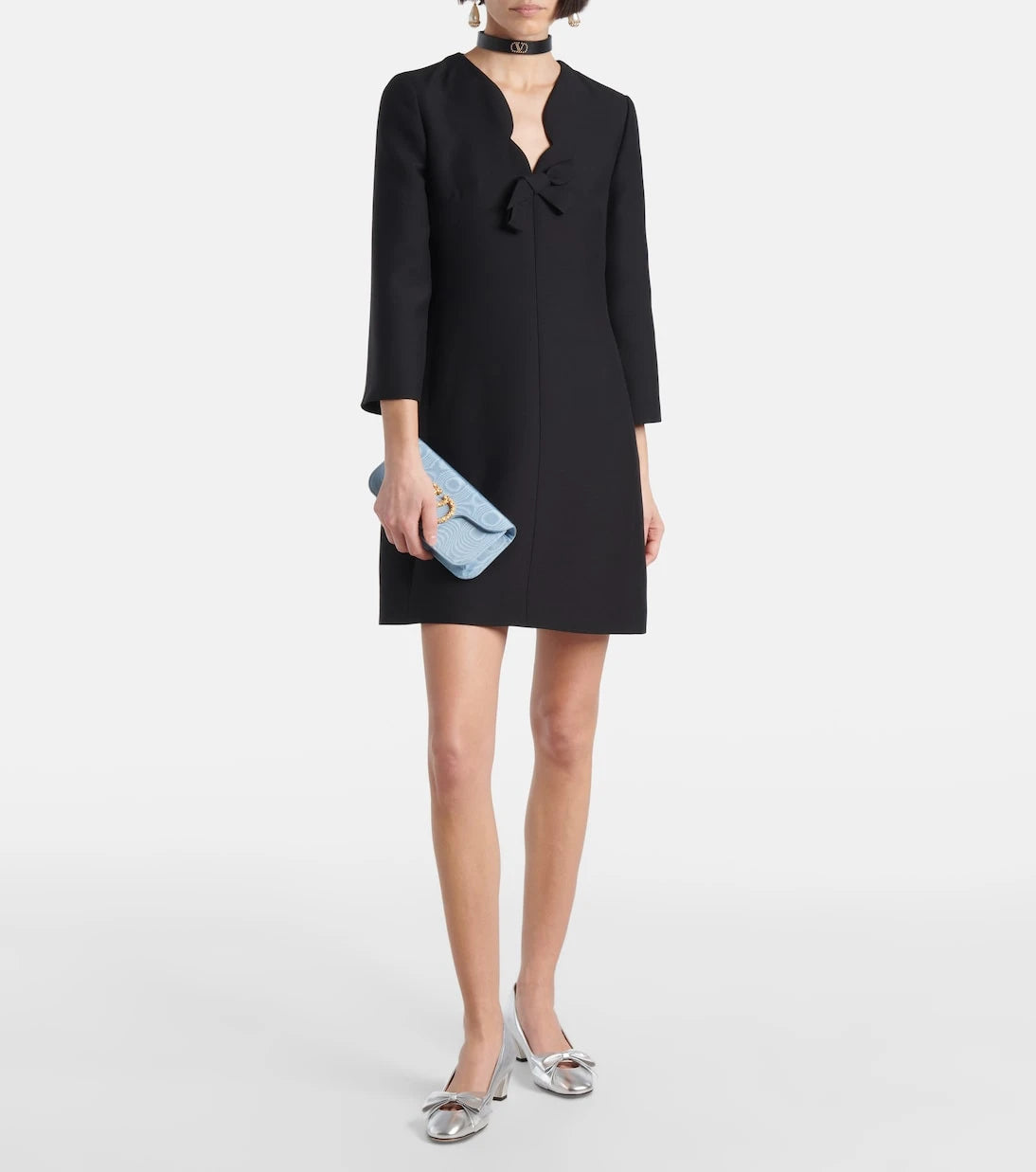 Valentino - Crepe Couture mini dress