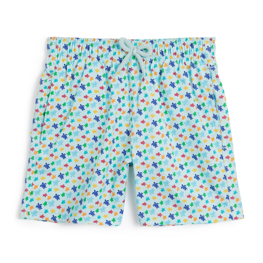 Vilebrequin Kids Micro Ronde Des Tortues Swim Shorts (2-14 Years)