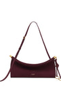 Medium Leather Le Click East West Shoulder Bag