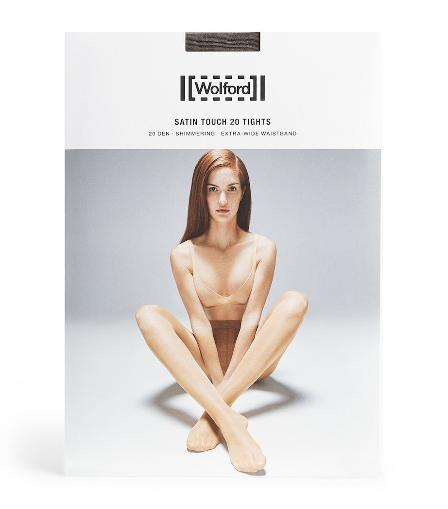 Brown Satin Touch 20 Comfort Tights