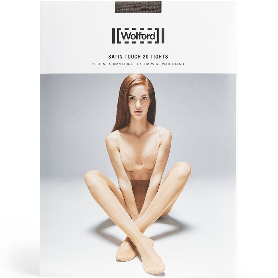 Brown Satin Touch 20 Comfort Tights