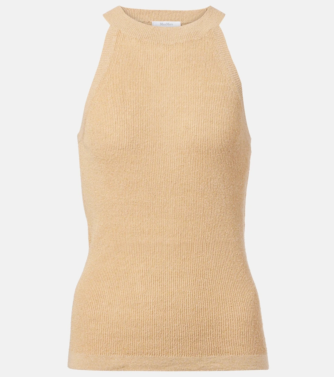 Max Mara - Lolly linen and silk-blend top