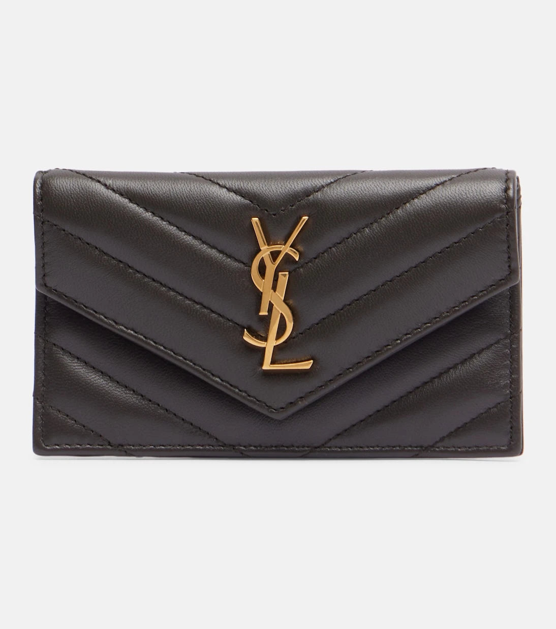 Saint Laurent - Cassandre matelassé leather card case