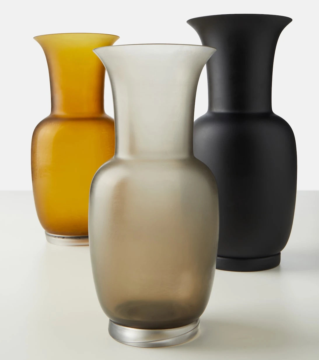 Venini - Satin Murano glass vase