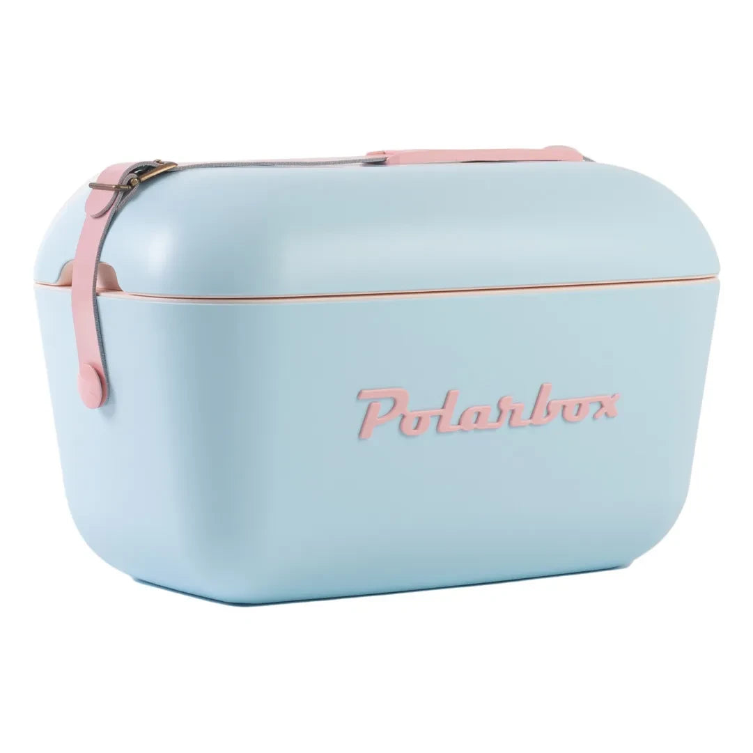Polarbox - Coloured Handle Cool Box | Light blue