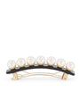 Alexandre de Paris Oversize Pearl-Detail Slide Hair Clip