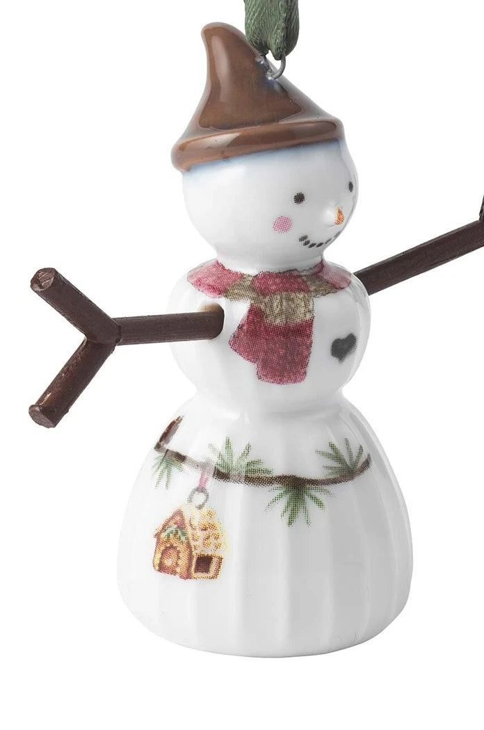 Kähler Christmas Snowgirl Dekoratif Süs