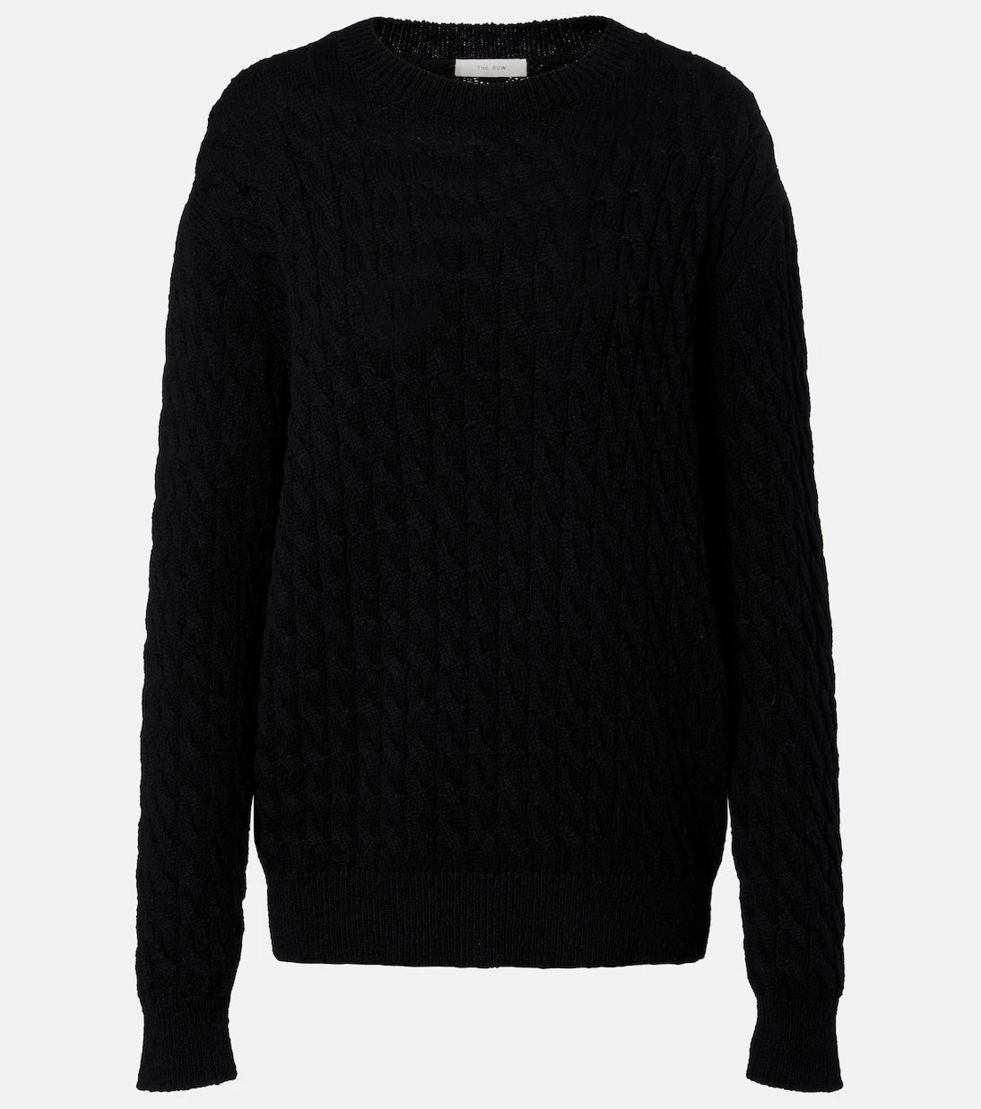 The Row - Orus cable-knit cotton and linen sweater