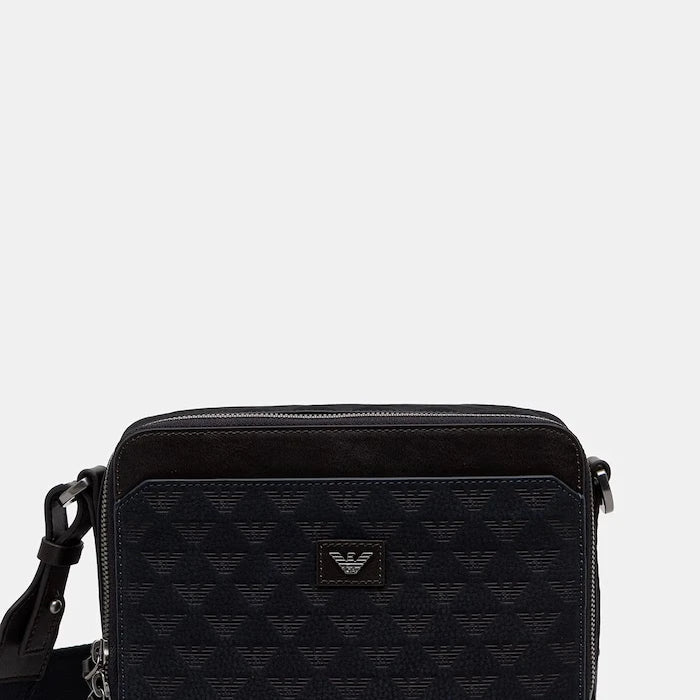Emporio Armani erkek deri omuz çantası