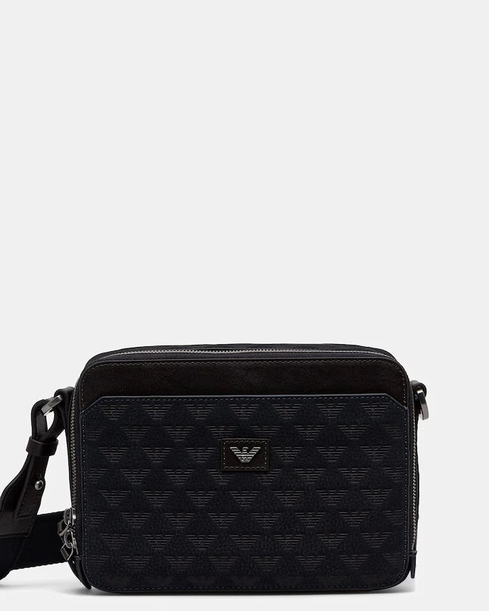 Emporio Armani erkek deri omuz çantası