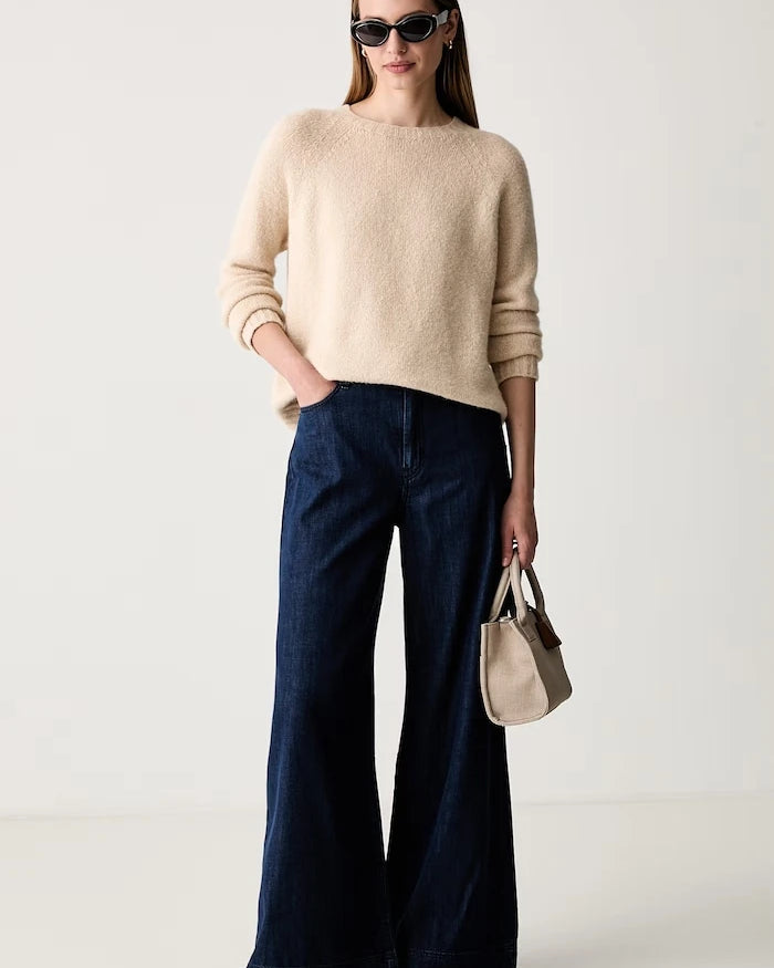Weekend Max Mara wide leg kadın jean WKDVEGA