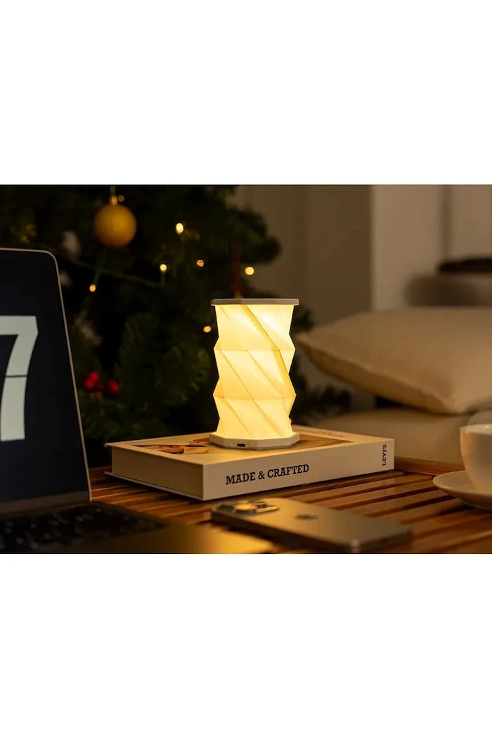 Безжична led лампа Gingko Design Mini TwistHexagon Light 8,2 x 8,2 x 1,5 cm