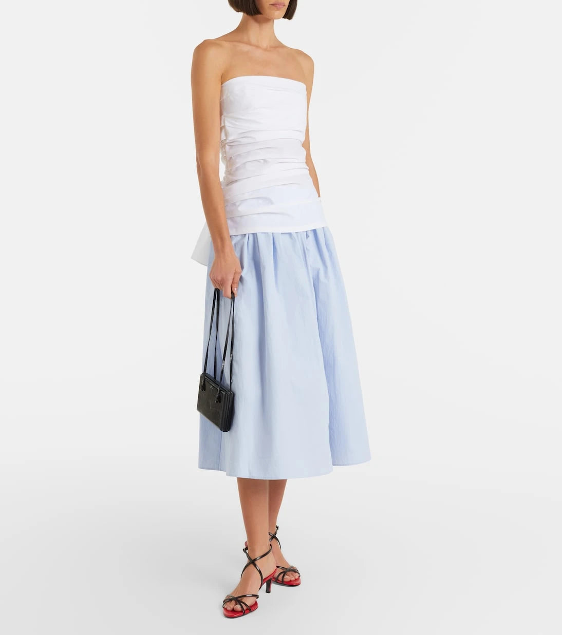 Proenza Schouler - تنورة أوستن ميدي من وايت ليبل