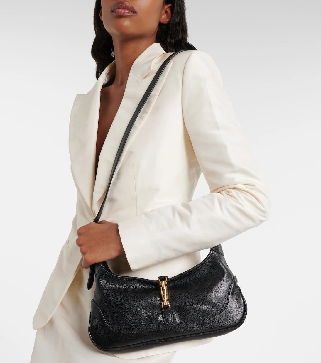Gucci - Jackie Slim Medium leather shoulder bag