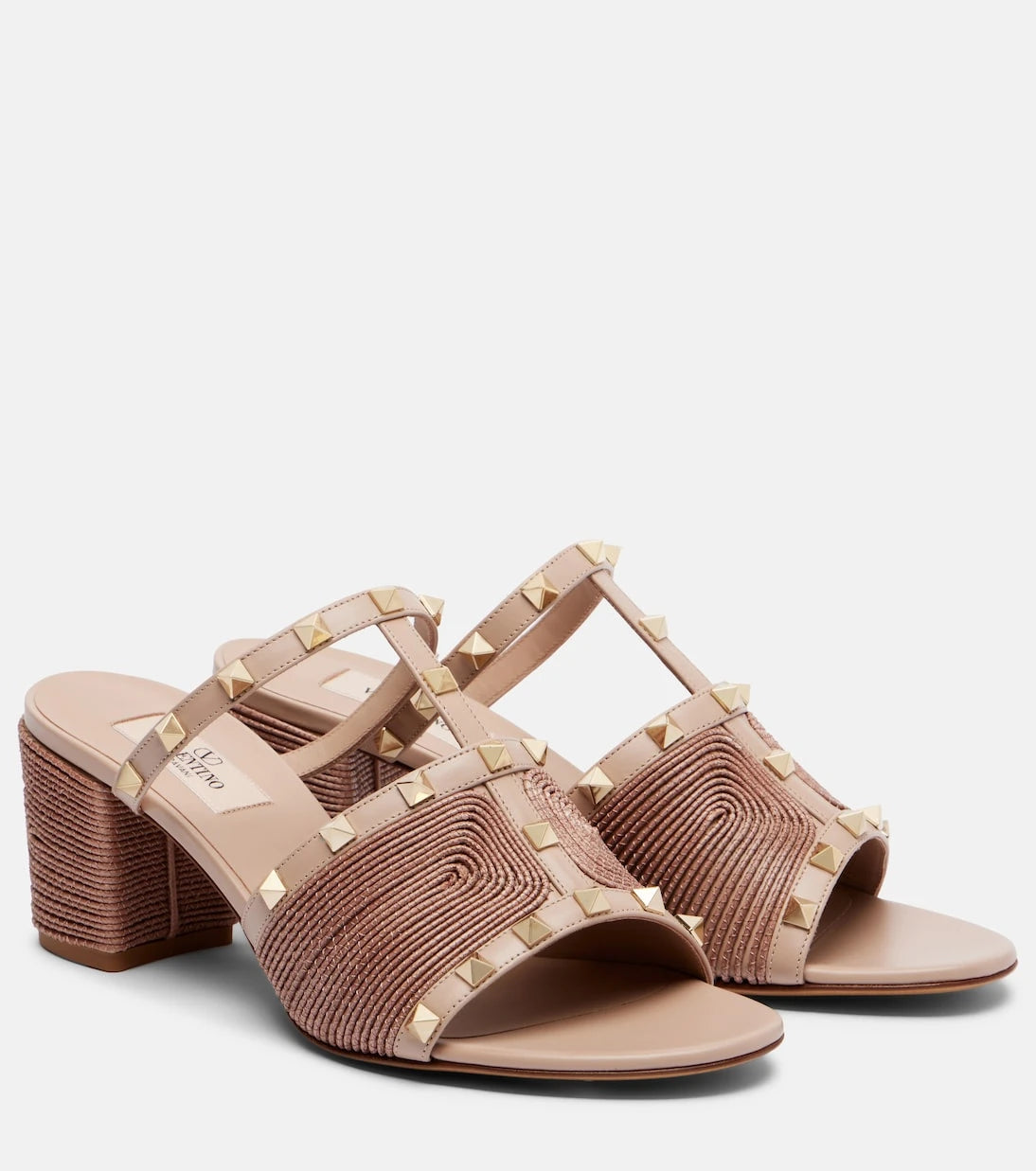Valentino Garavani - Rockstud 60 leather mules