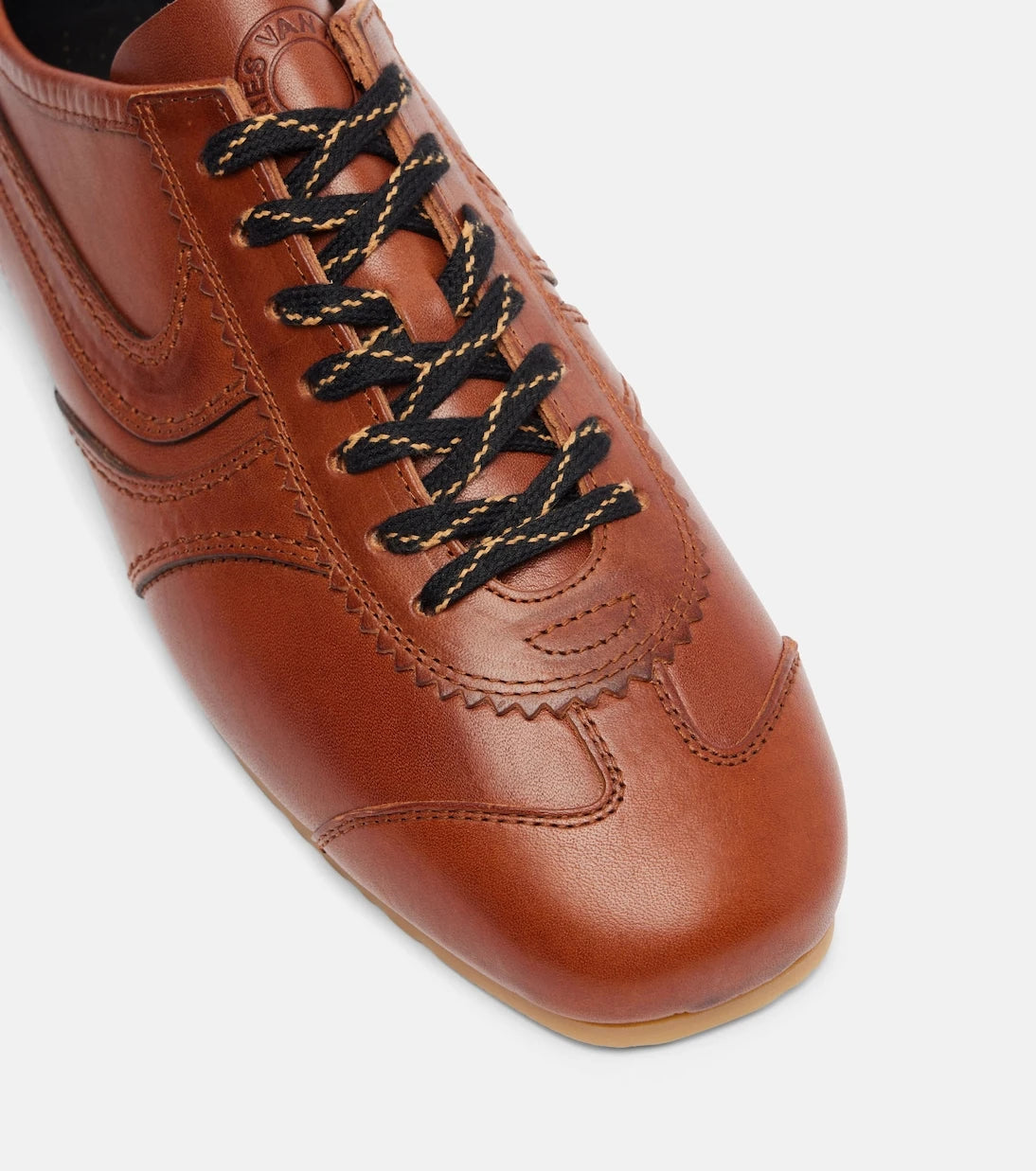 Dries Van Noten - Leather sneakers